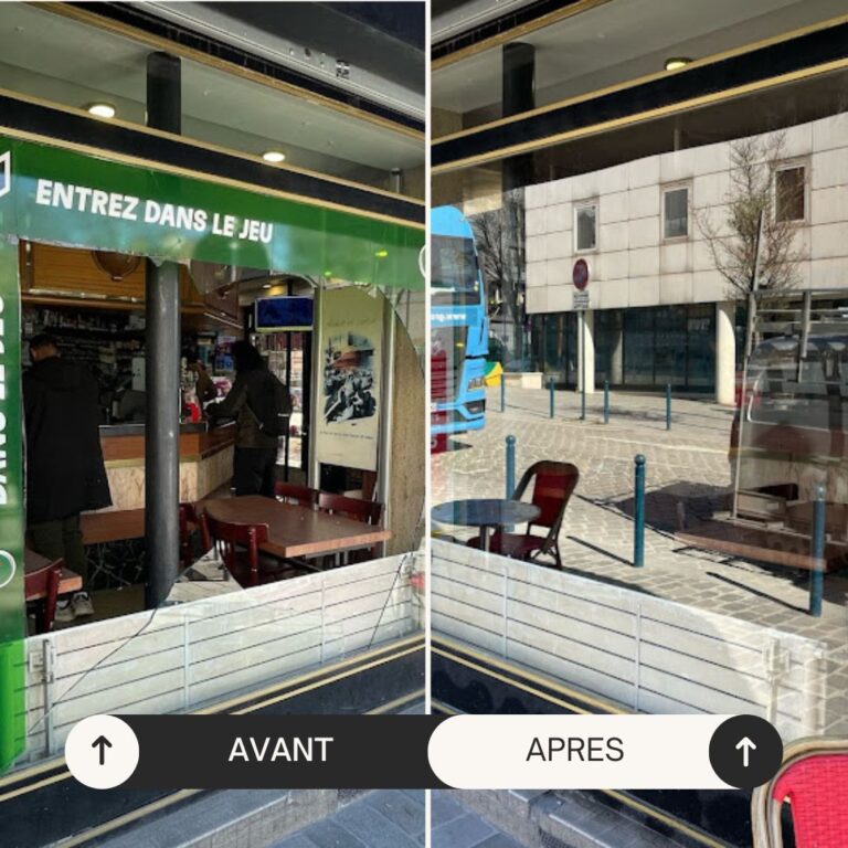 changement vitrine